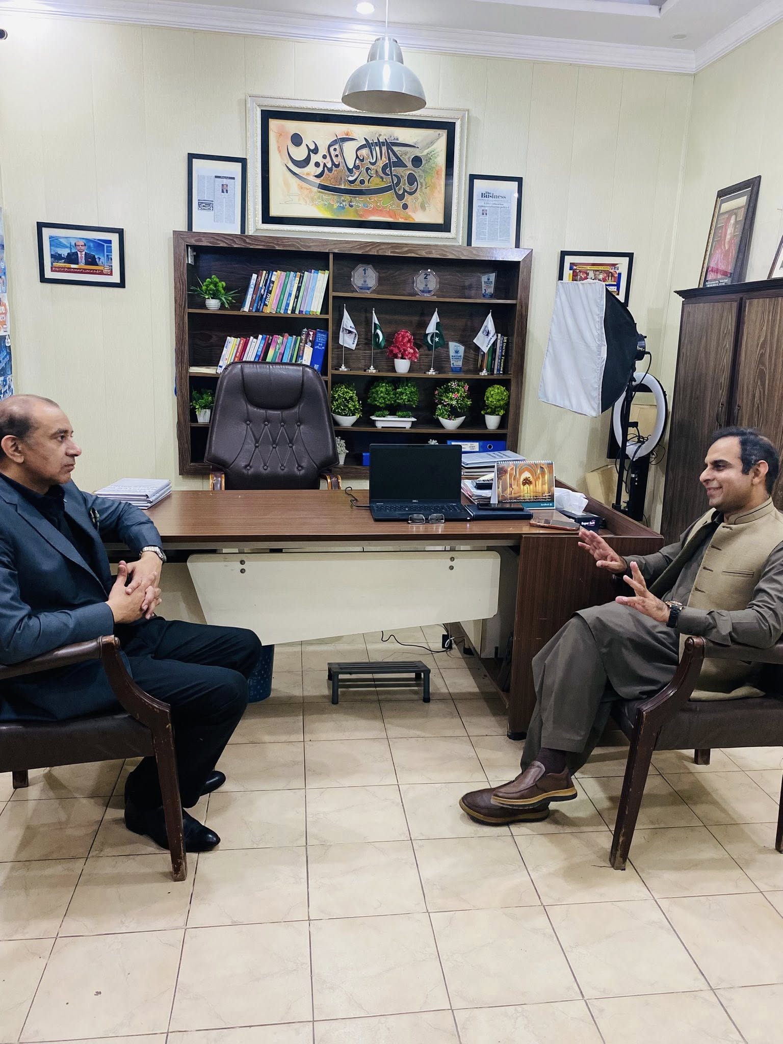 Discussion with Qasim Ali Shah